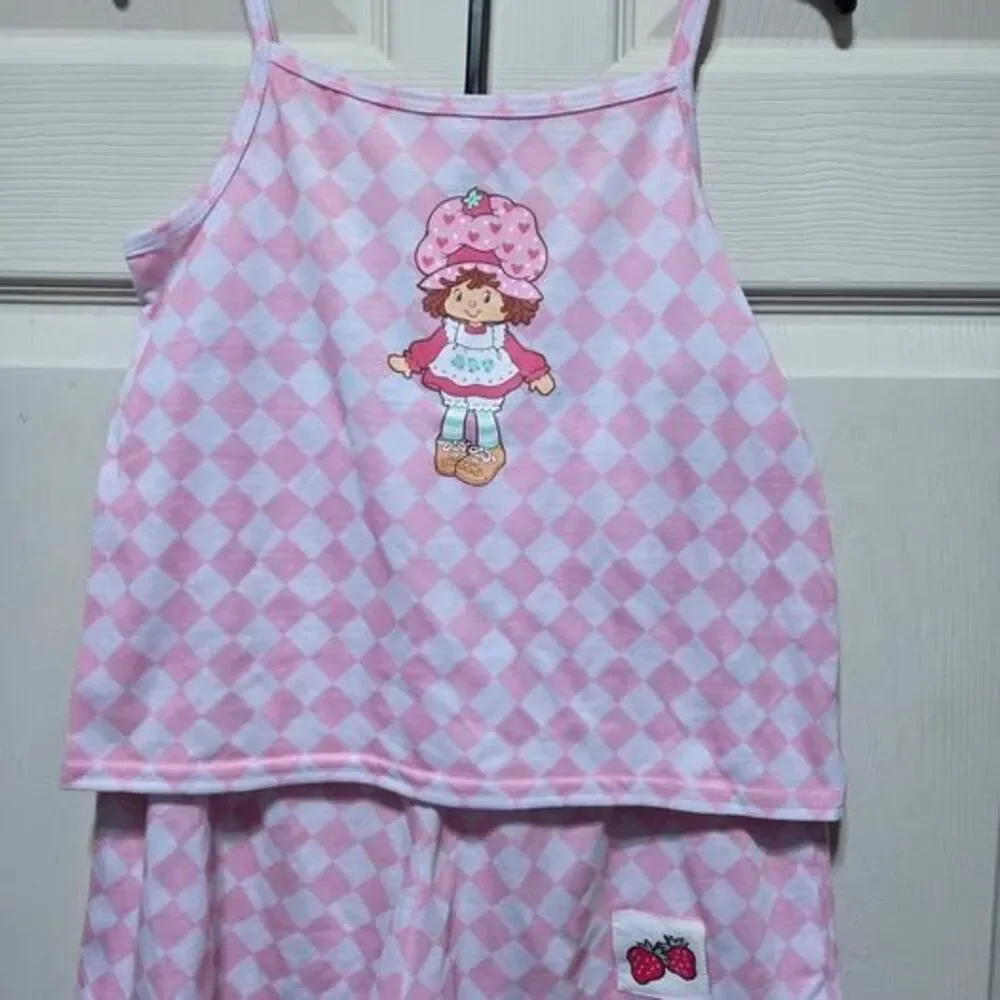 Strawberry Shortcake girls Medium 7/8 tank and short set new with tags